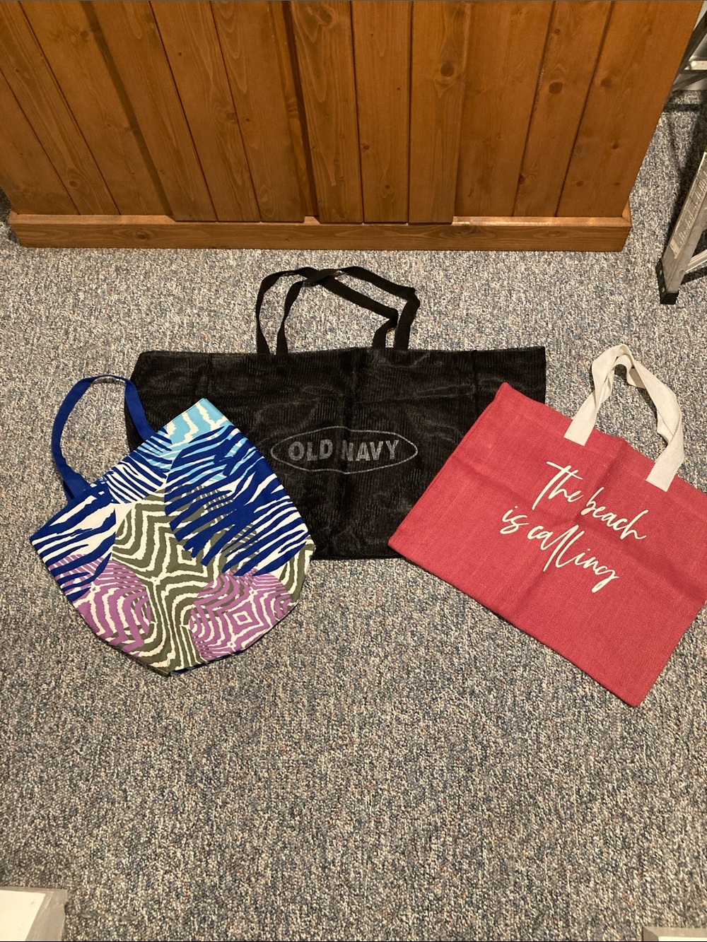 3 Beach Bags-NWOT
